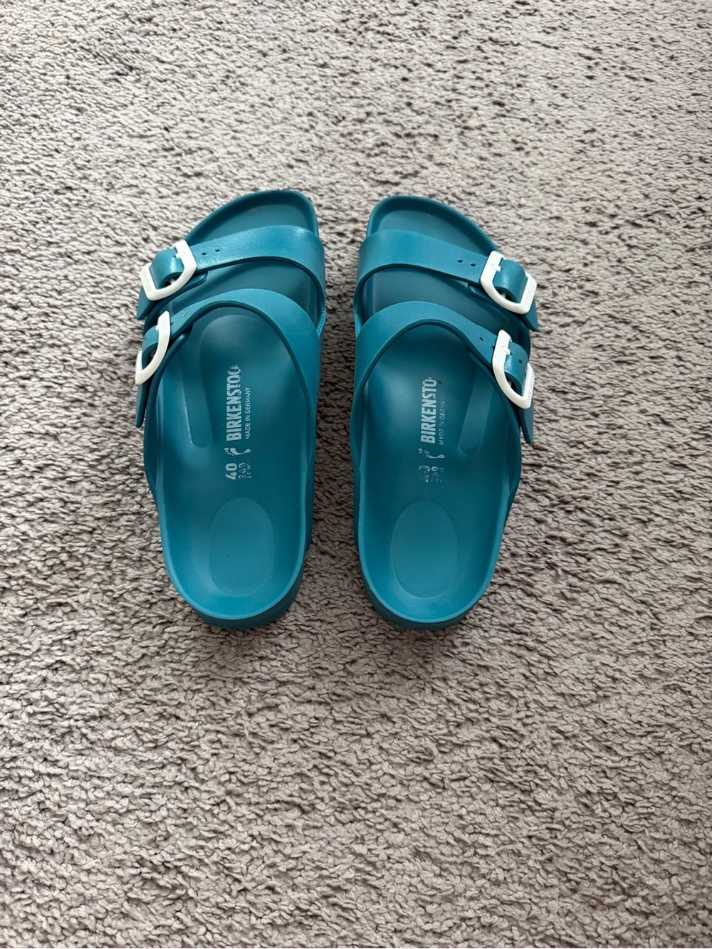 Birkenstocks Teal Sandals - Picture 2 of 3